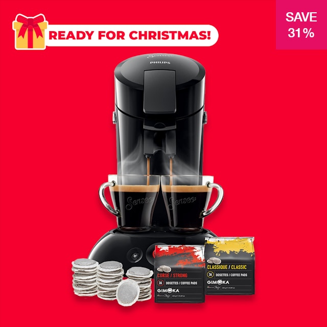 31% off on Black Coffee Machine with Pods | OneDayOnly