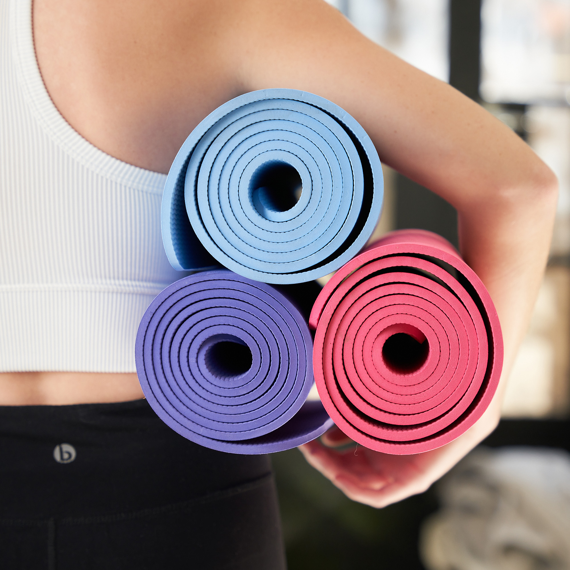 Purple, Blue and Pink