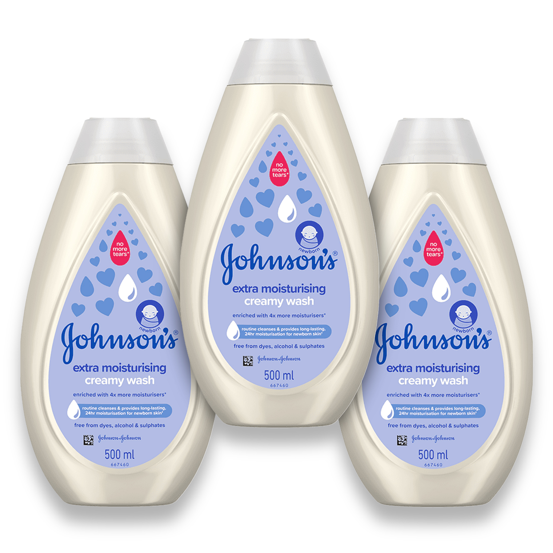 Johnson's extra store moisturizing baby wash