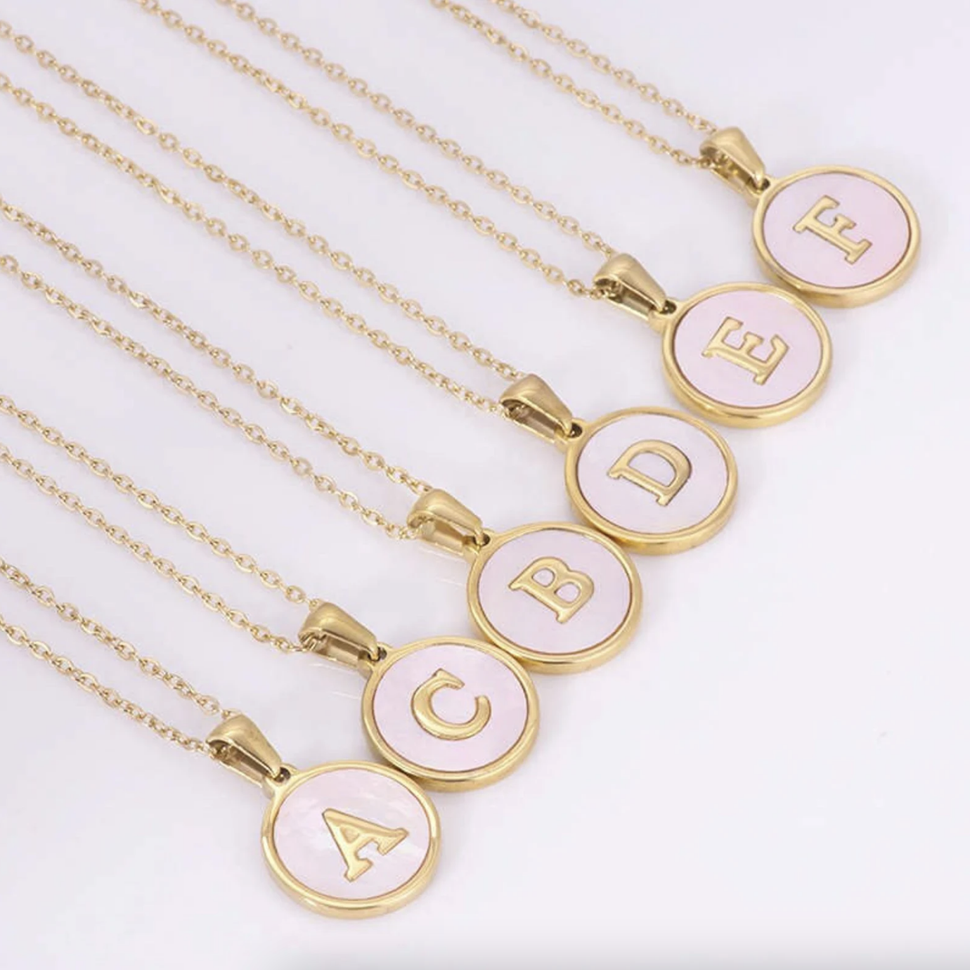 50% off on Silver City Initial Shell Necklace | OneDayOnly