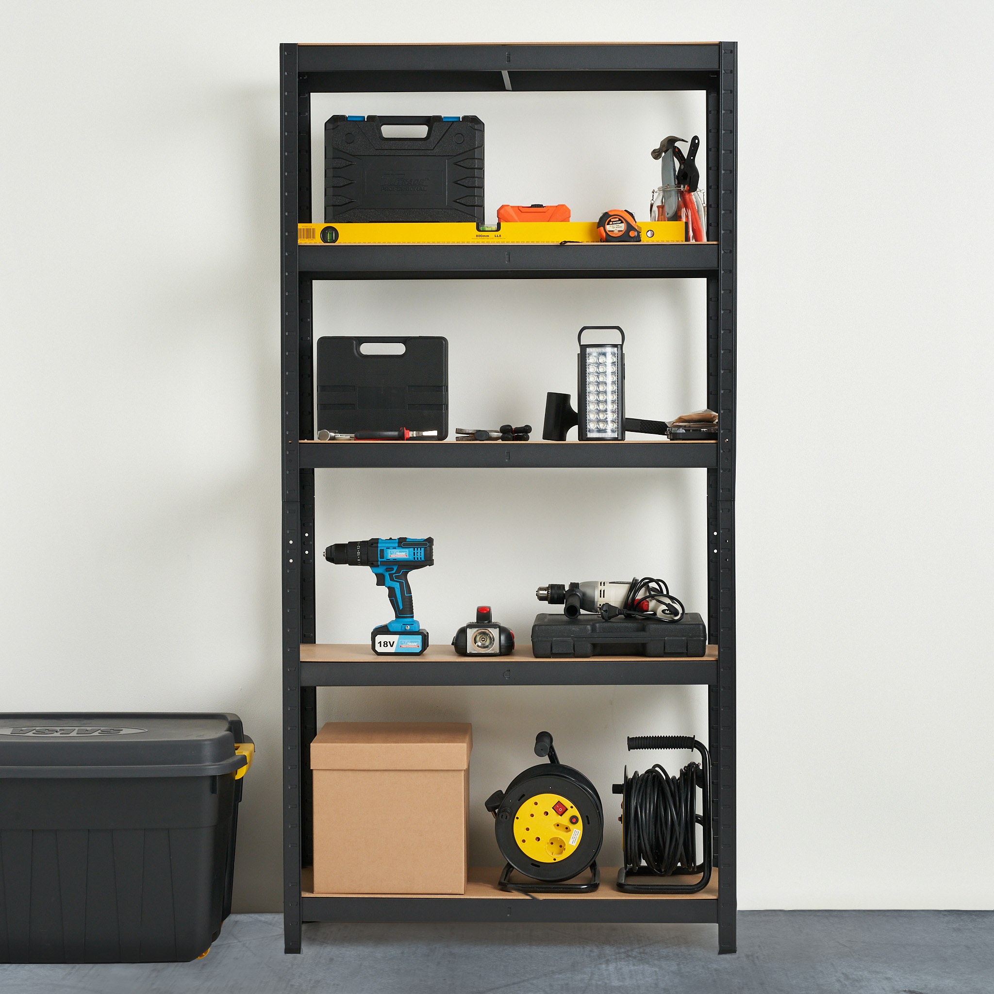 53% off on 5-Tier Fusion Steel Shelf | OneDayOnly