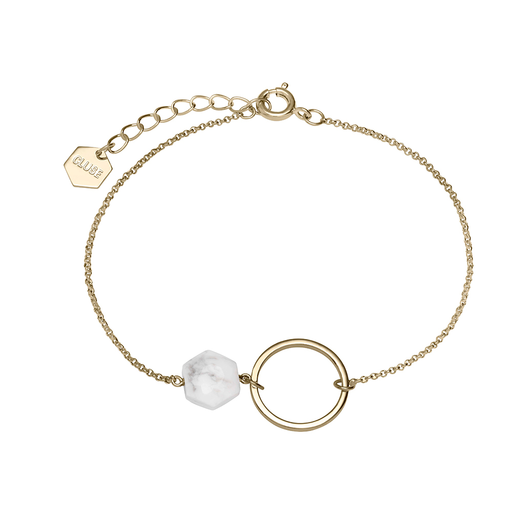46% off on Idylle Gold Marble Hexagon Chain | OneDayOnly
