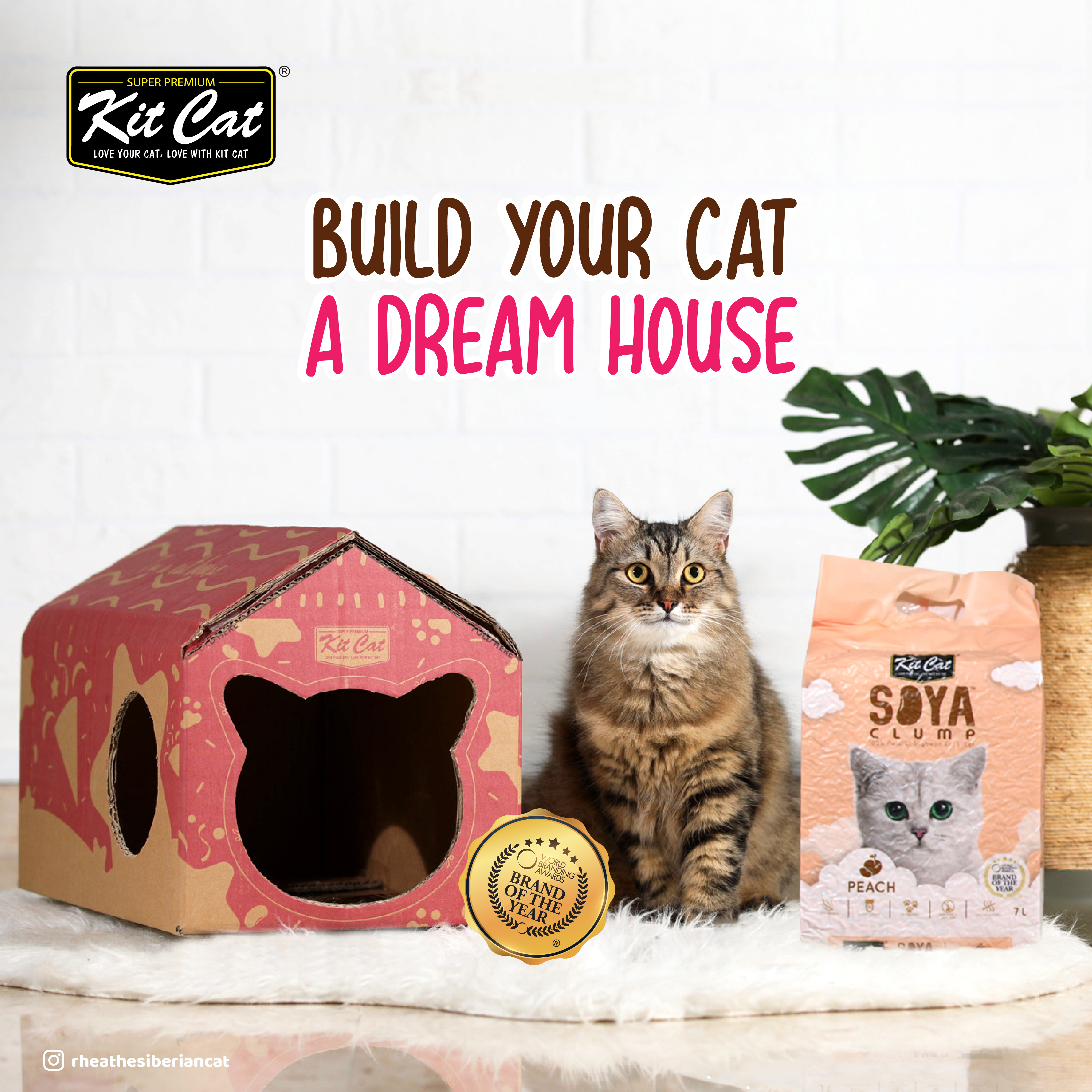 26 off on Kit Cat 6x 7L Soya Clump Cat Litter OneDayOnly