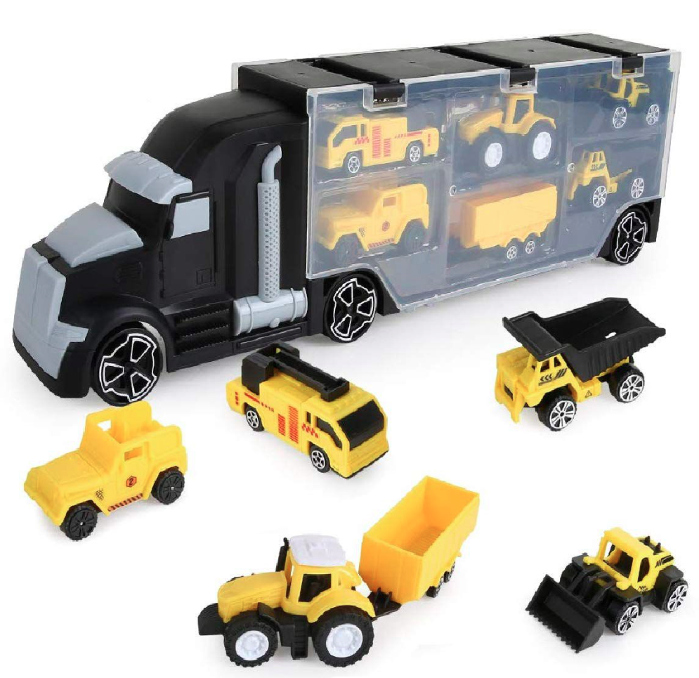 Construction Truck Transport Car Carrier