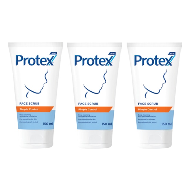 Protex 3x 150ml Face Scrub Pimple Control OneDayOnly