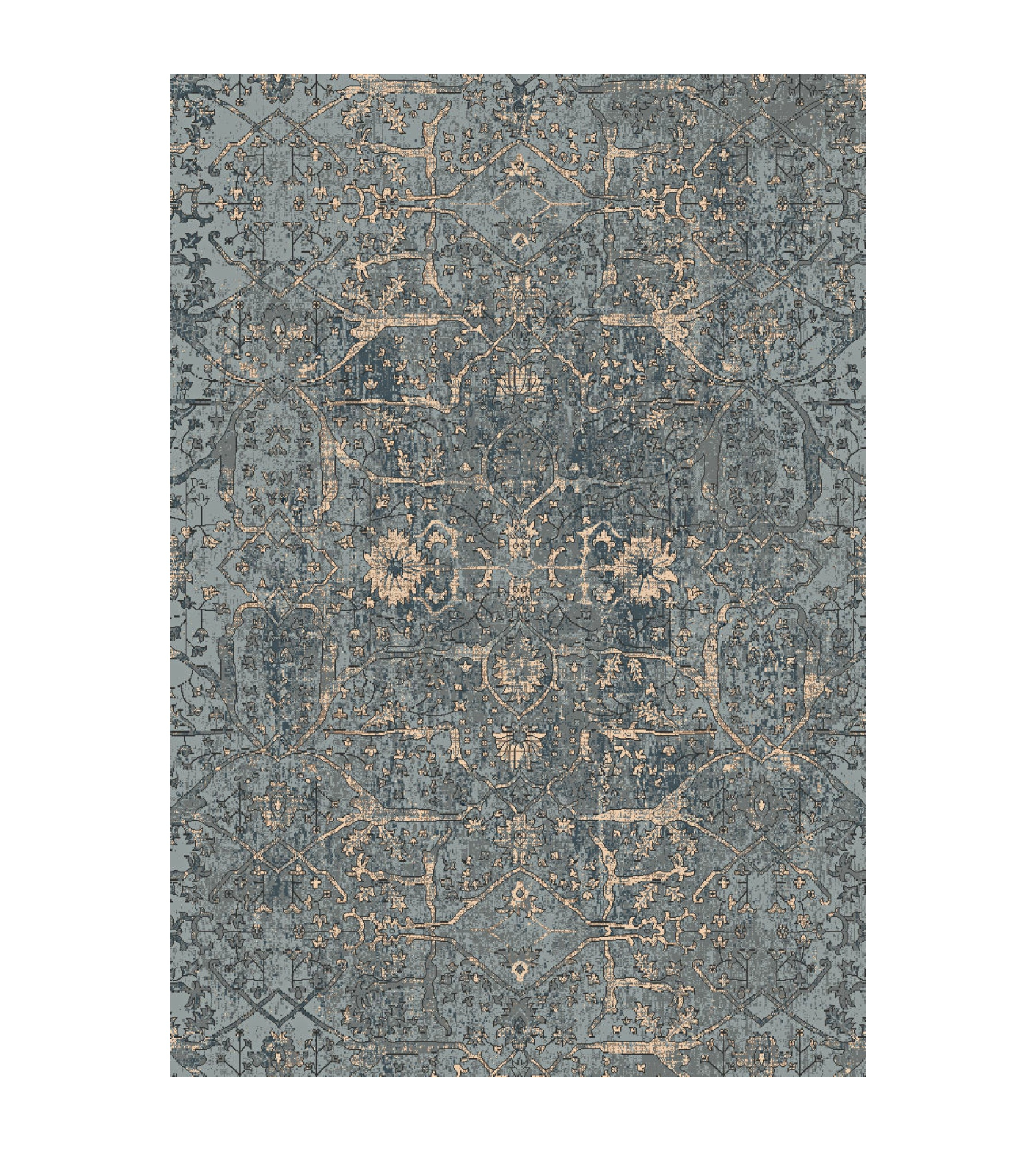 62% off on Savoy Luxe Floral Abstract Rug | OneDayOnly