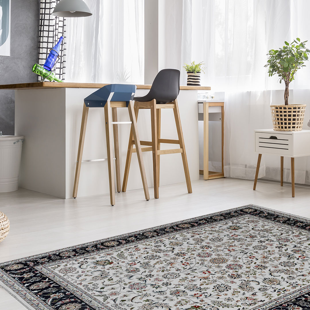 54% off on Rugs Original Nain Blue Persian Rug | OneDayOnly