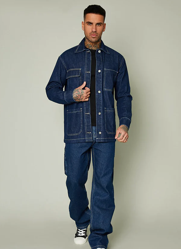 44% off on I Saw It First Men's Denim Jacket | OneDayOnly