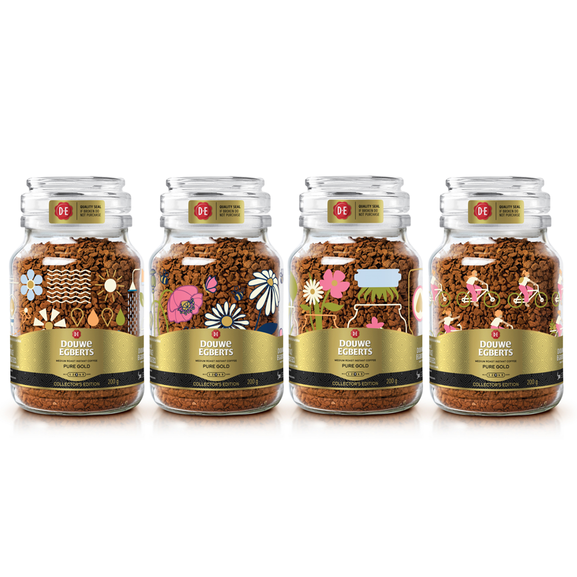 douwe egberts coffee jars