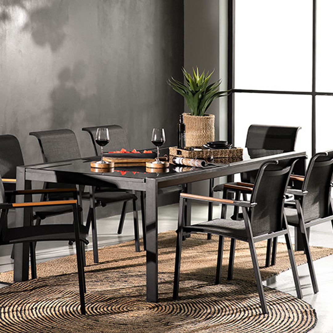 Mesh Patio Dining Set