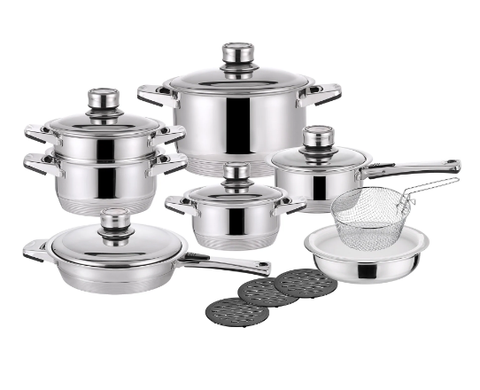 20% off on Royal Diamond 19-Piece Cookware Set OneDayOnly