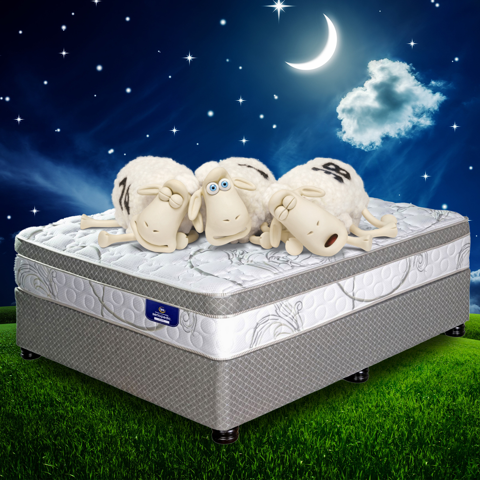 Atlantis Continuous Coil Technology Comfort Top Flip Free Mattress or Bedset
