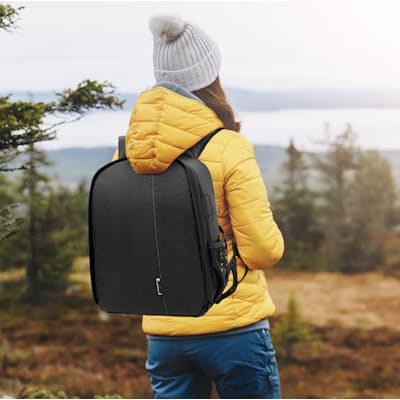 Camera Backpack with Cushioned Compartments