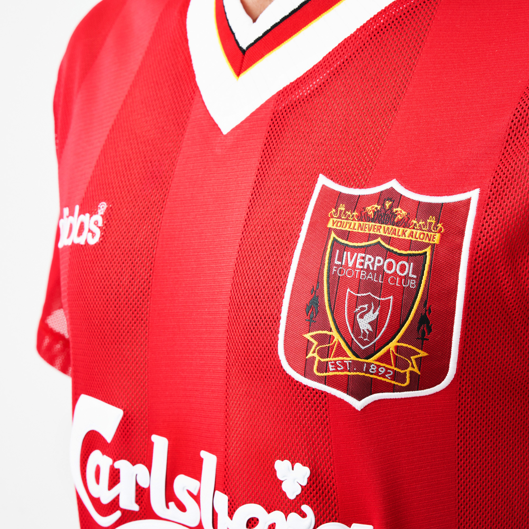 25% off on Men's Liverpool 95/96 Home Kit | OneDayOnly