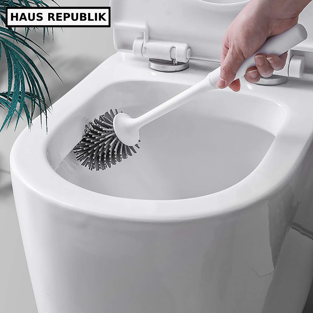 28 off on Silicone Toilet Brush with Stand OneDayOnly