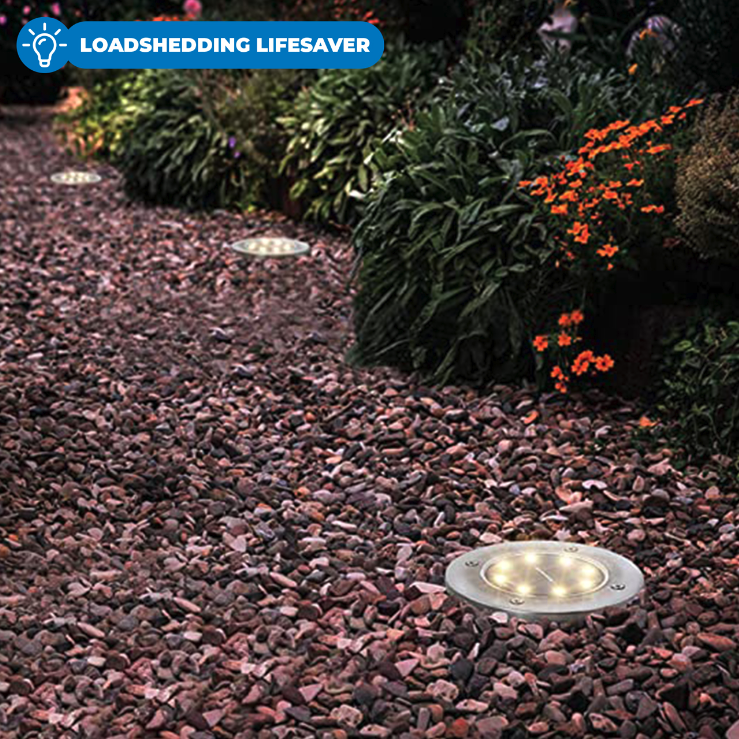 45 off on Lumina 12x Solar Ground Lights OneDayOnly