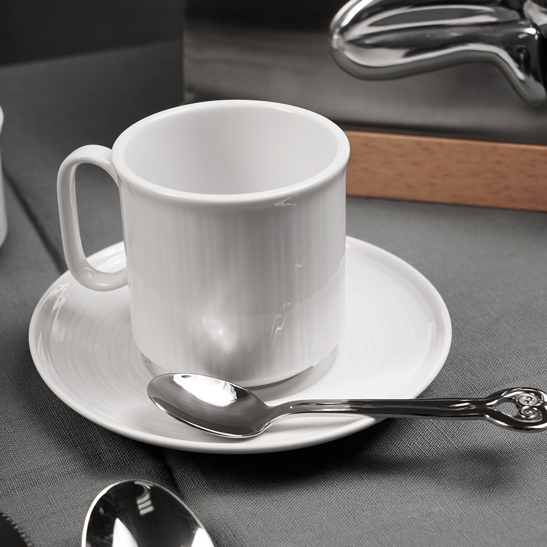 37 off on Carrol Boyes 4x Mug & Saucer Sets OneDayOnly