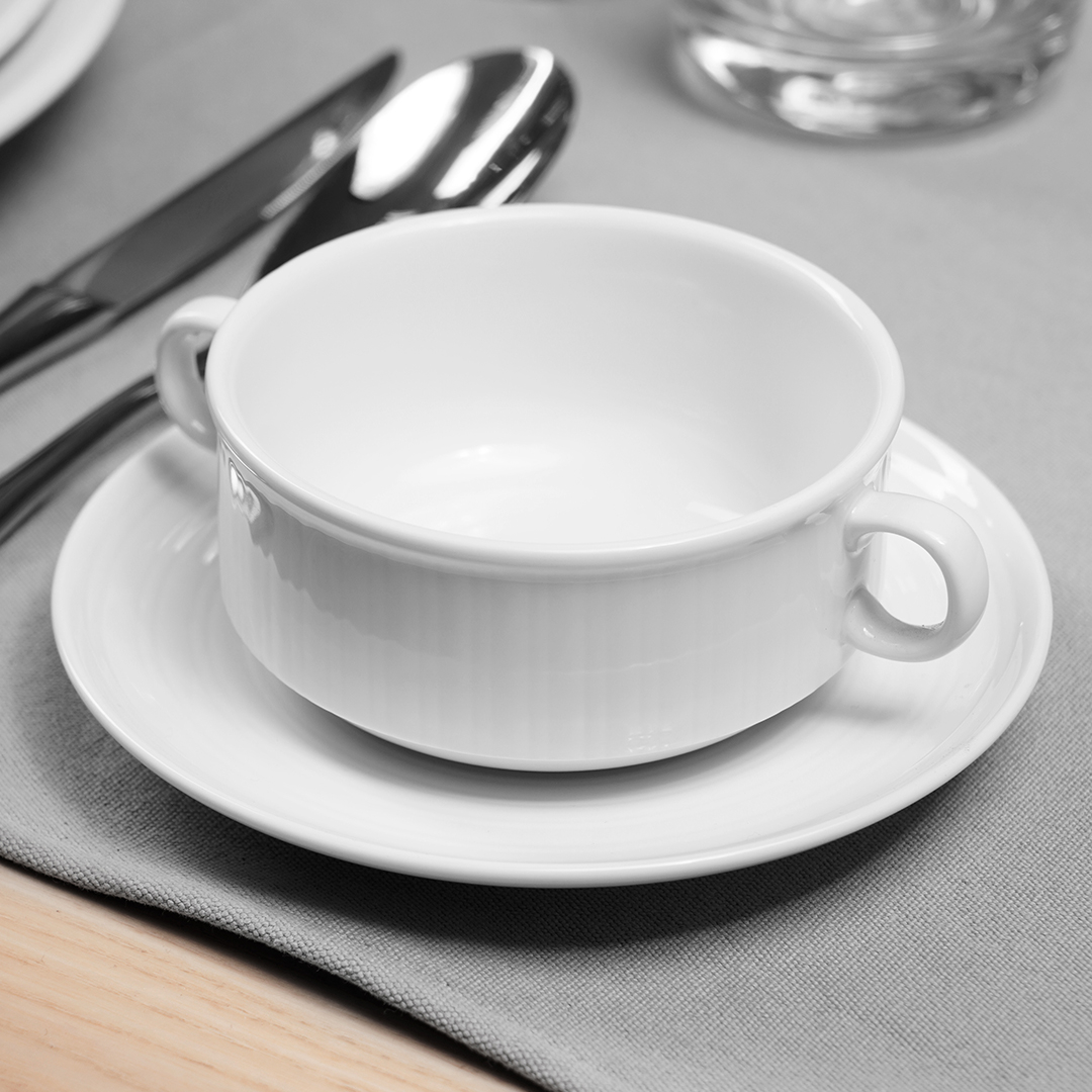 33 off on 4x Soup Mug & Saucer Sets OneDayOnly