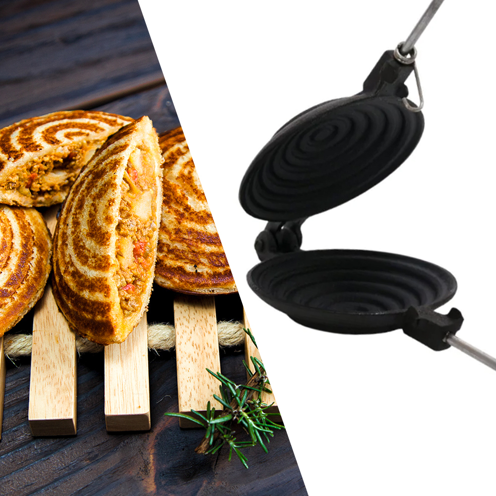 30 off on Lifespace 2x Cast Iron Jaffle Irons OneDayOnly