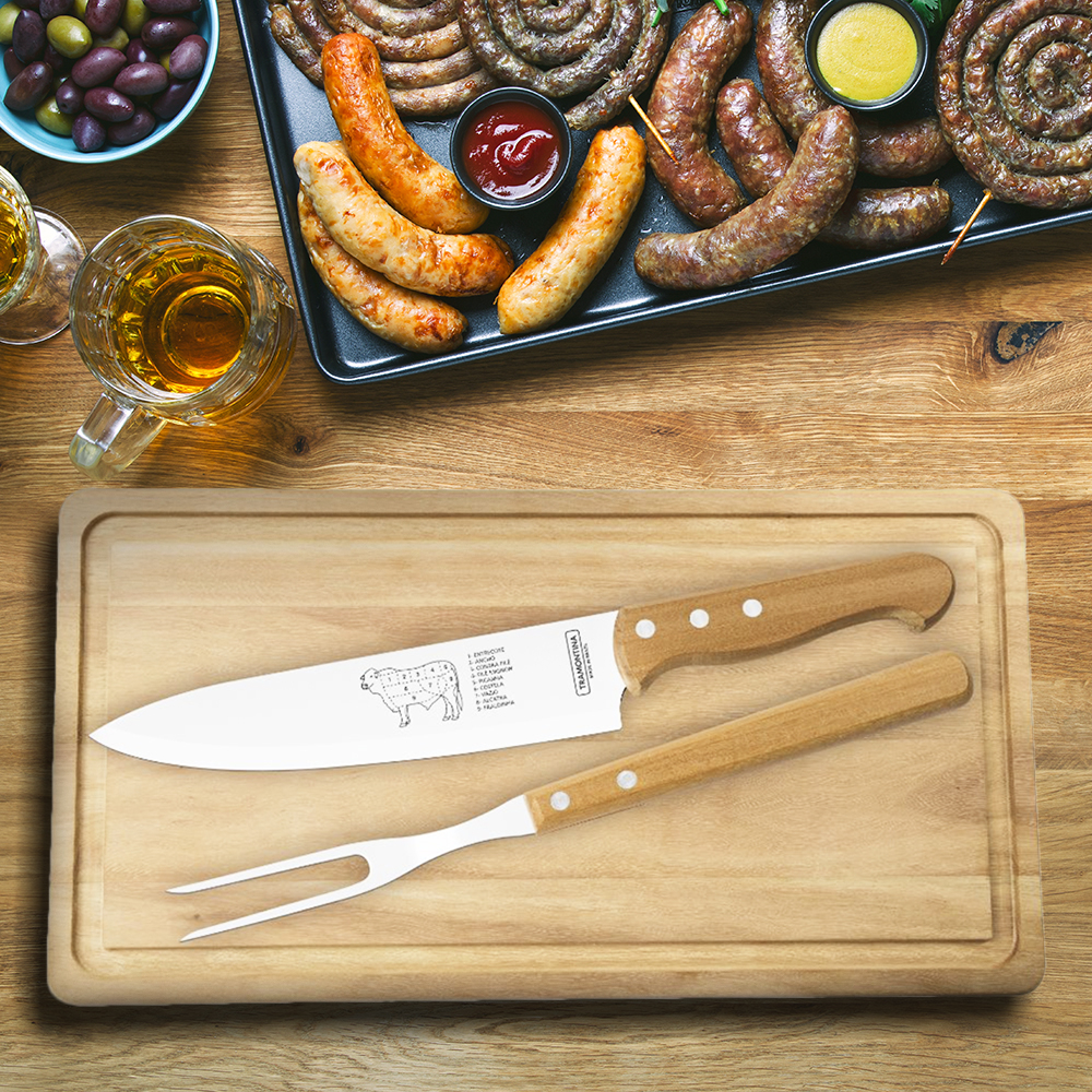 34 off on 3Piece Braai Cutlery Set OneDayOnly