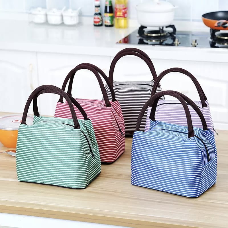 36% off on Brivilas Striped Lunch or Picnic Bag | OneDayOnly