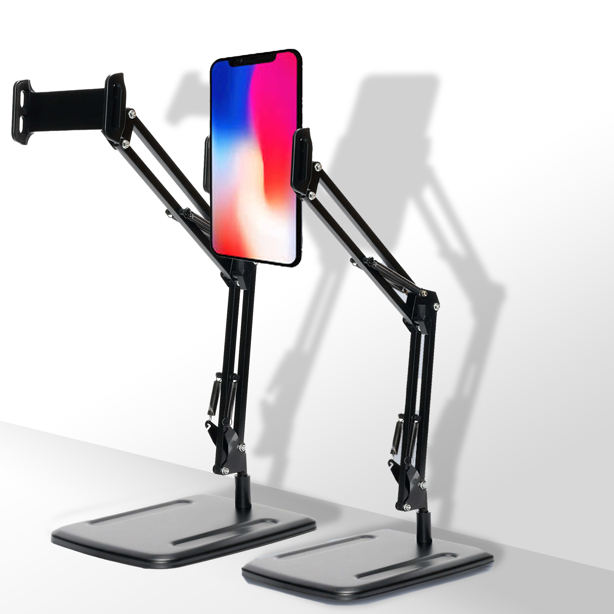 Universal Device Holder For Kuda Console - Adjustable Width 50-95mm With Ball Joint