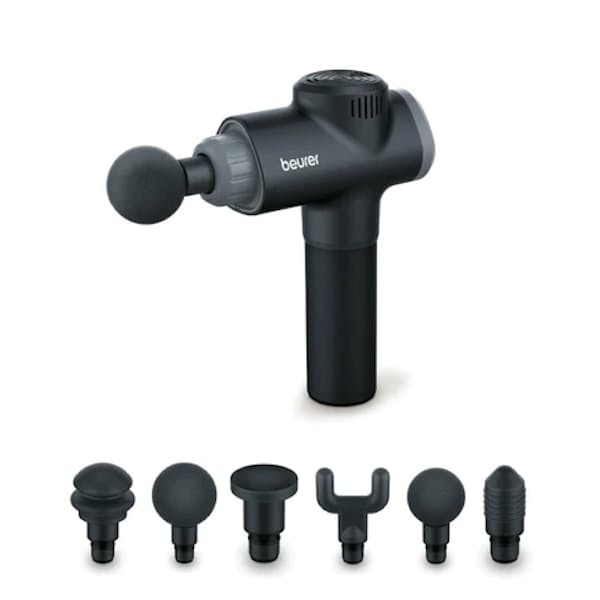 Massage Gun Muscle Massager with 6 Attachments (Model: MG 180)