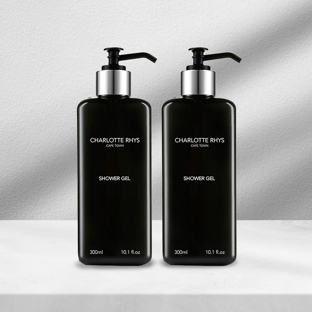 27 off on Charlotte Rhys 2x 300ml Shower Gels OneDayOnly