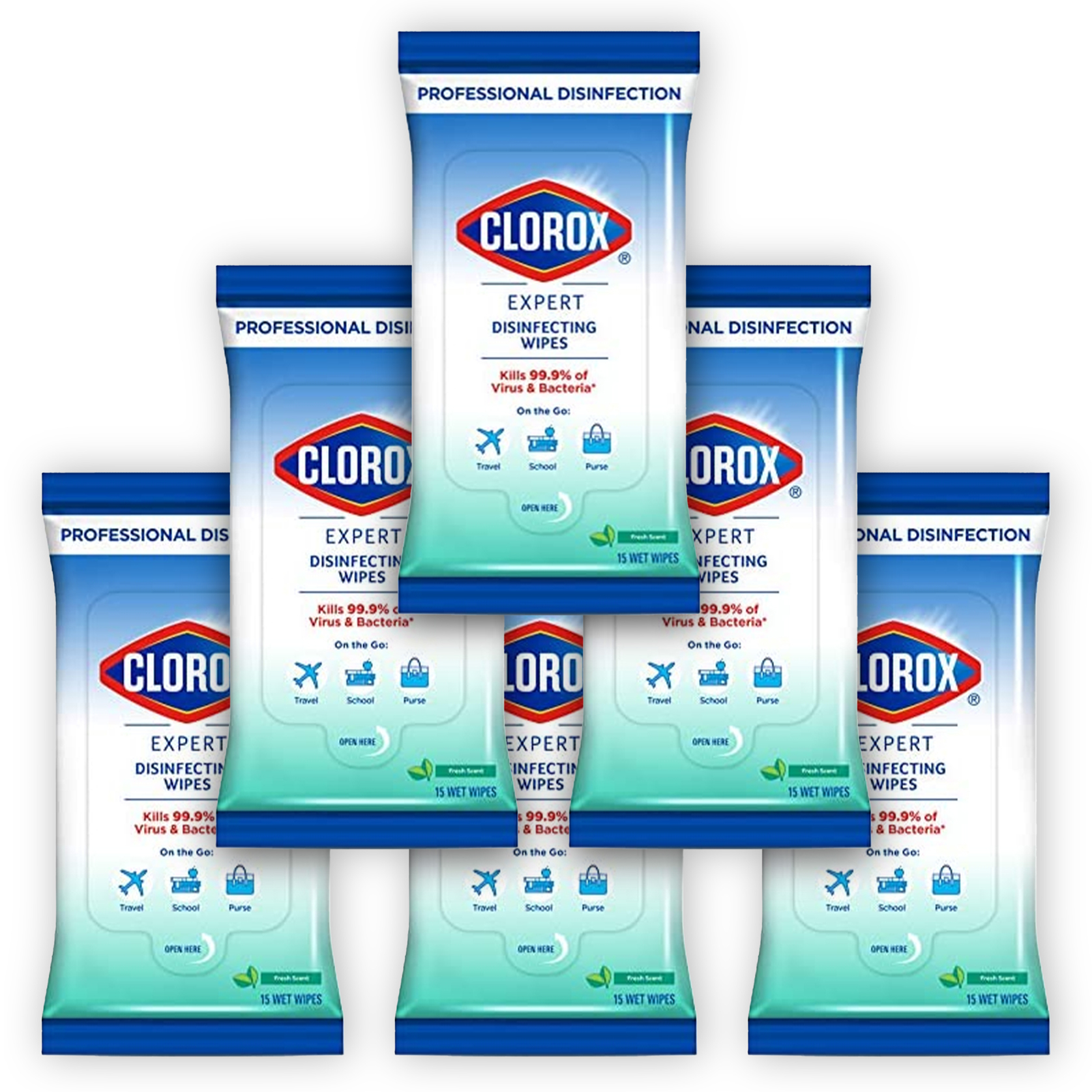 15 Wipes - Bundle Contents