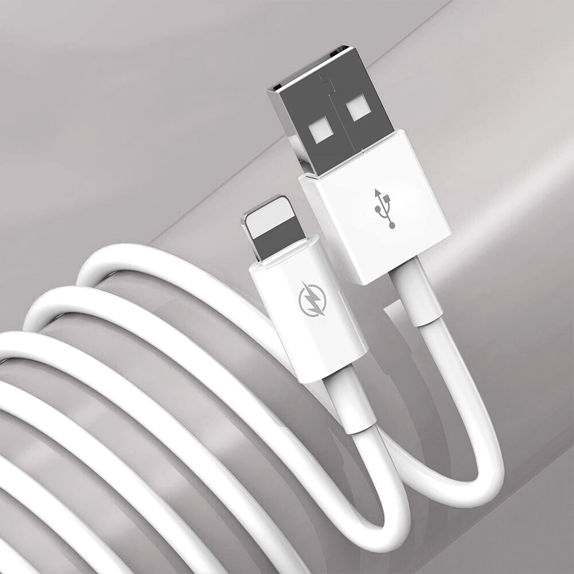 Lightning cable.