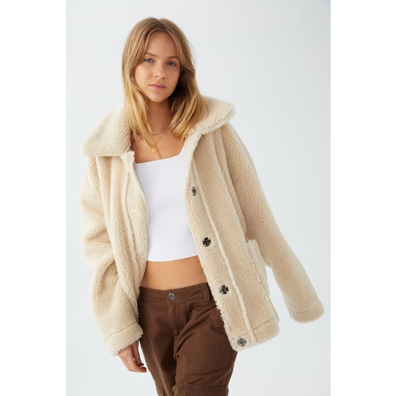 Ladies 2025 teddy jacket