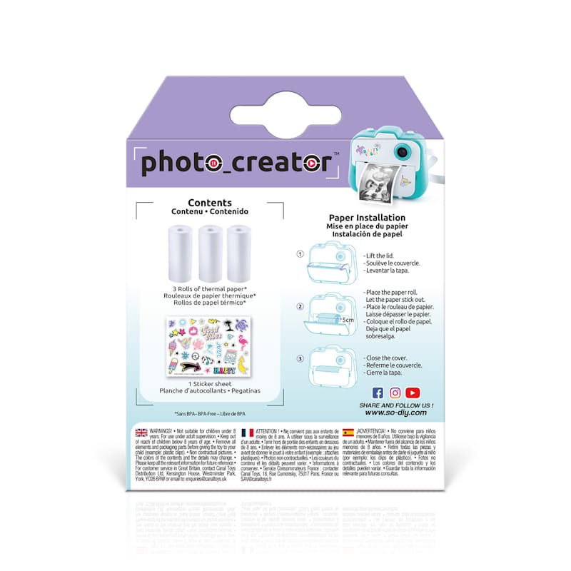  Canal Toys Photo Creator Refill : Electronics