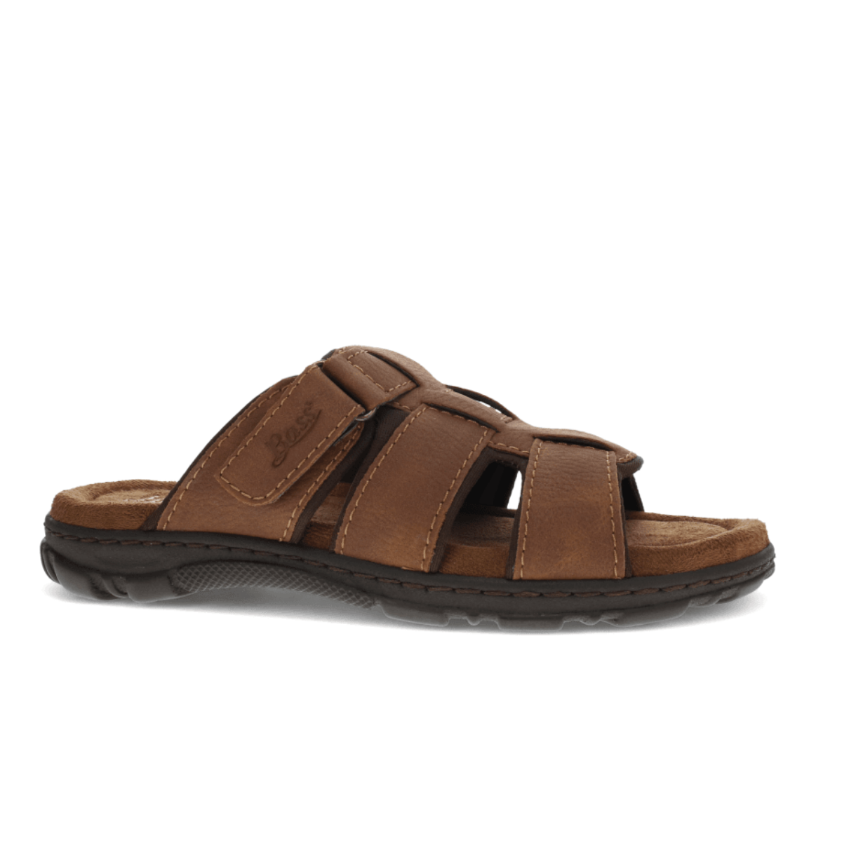 Bass Men's Leather Sandals Review | Model 713430-BRTN-MENS - YouTube