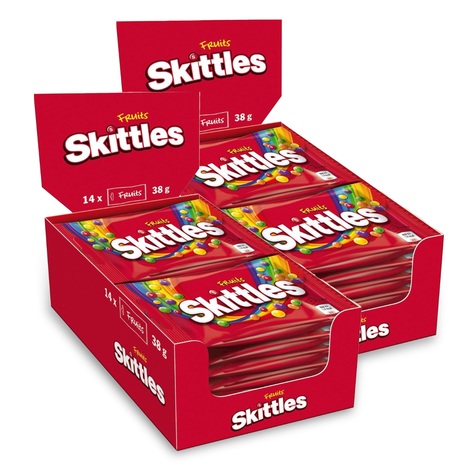 Skittles 28x 38g Chewy Coated Candy | OneDayOnly