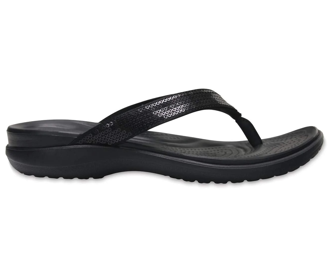 60% off on Crocs™ Ladies Capri V Sequins Flips OneDayOnly