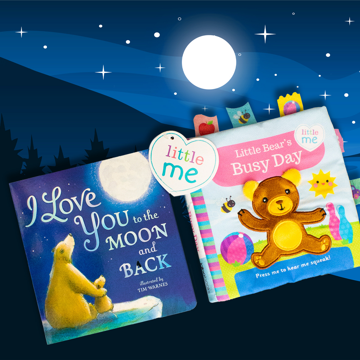 38 off on Little Me Baby Book Bundle (2 Books) OneDayOnly