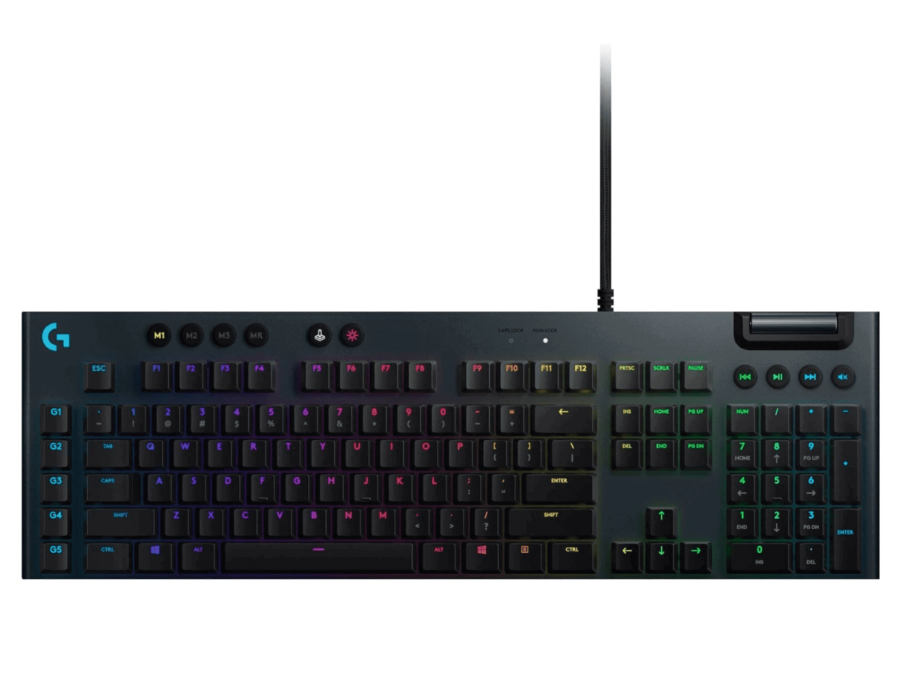 logitech g815 lightsync rgb tactile mechanical gaming keyboard