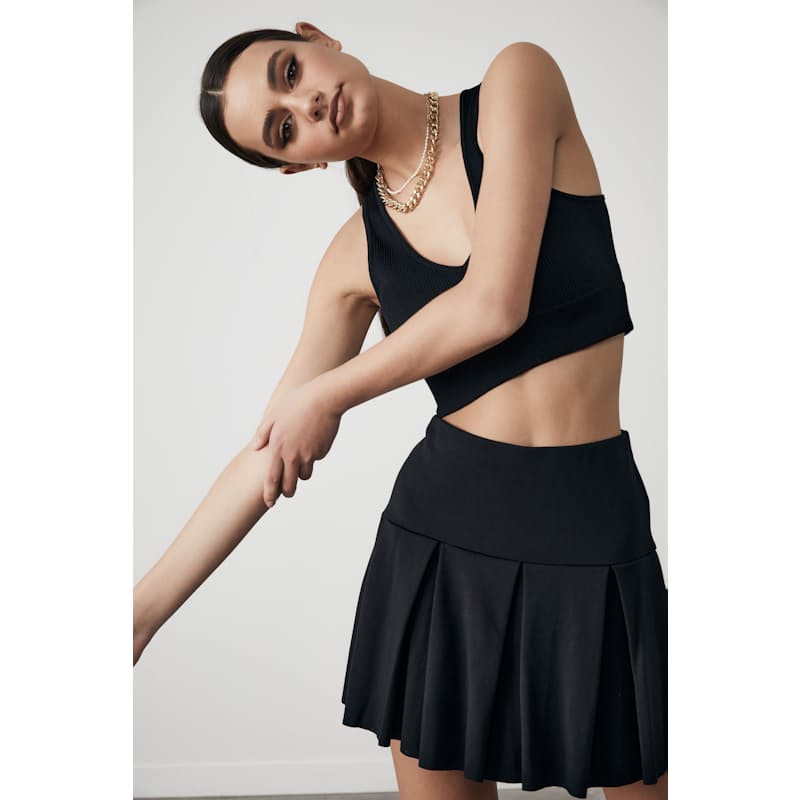 34% off on Factorie Ladies Black Tennis Skirt OneDayOnly