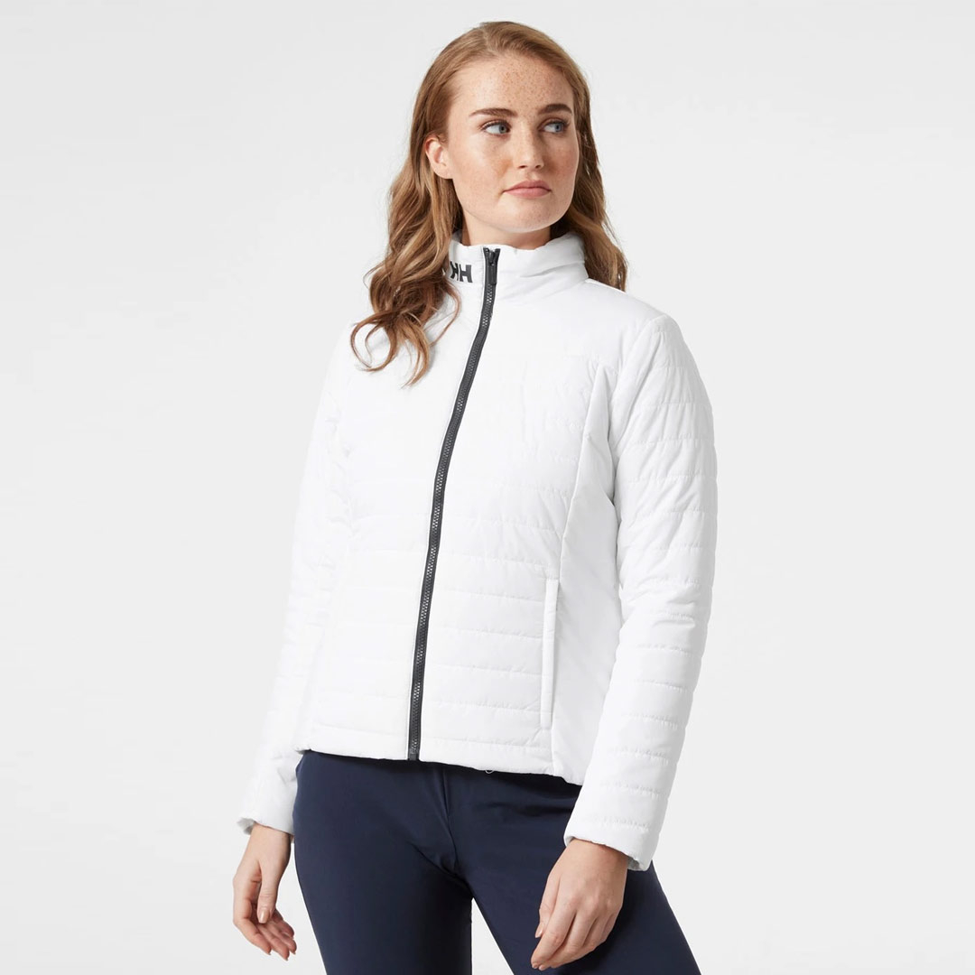 Ladies White Crew Insulator 2.0 Jacket