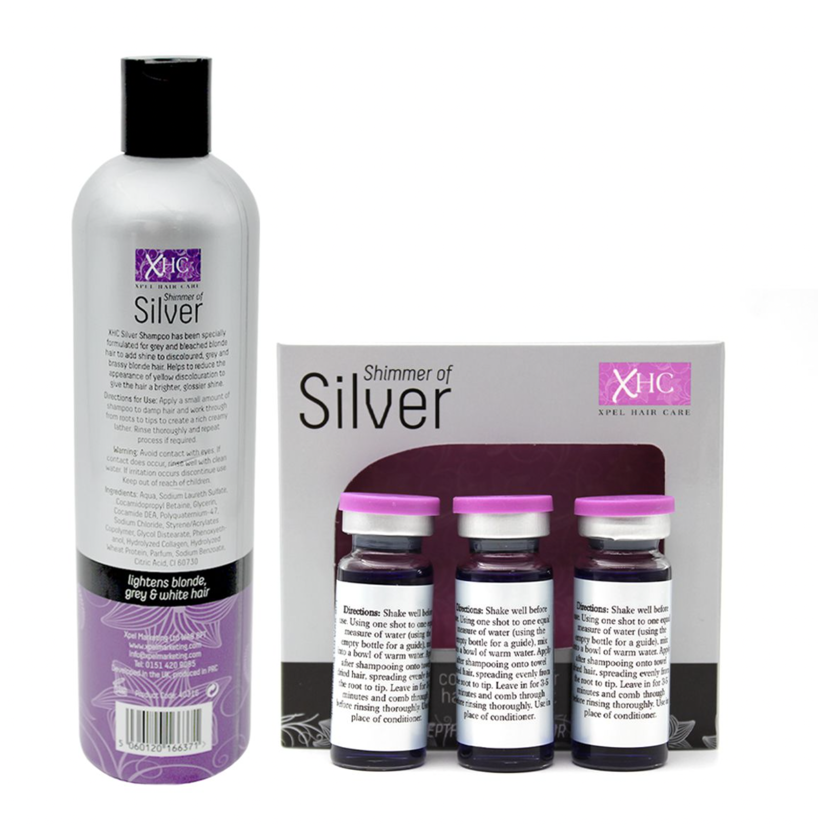 34% off on XHC Xpel 2x Purple Hair Care Set | OneDayOnly