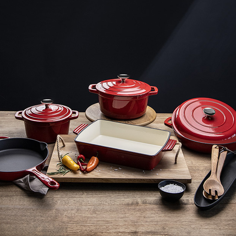 8-Piece Cast Iron Set