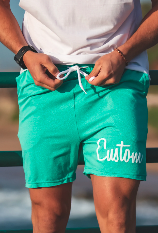 38 off on Men's Turquoise Lifestyle Shorts OneDayOnly