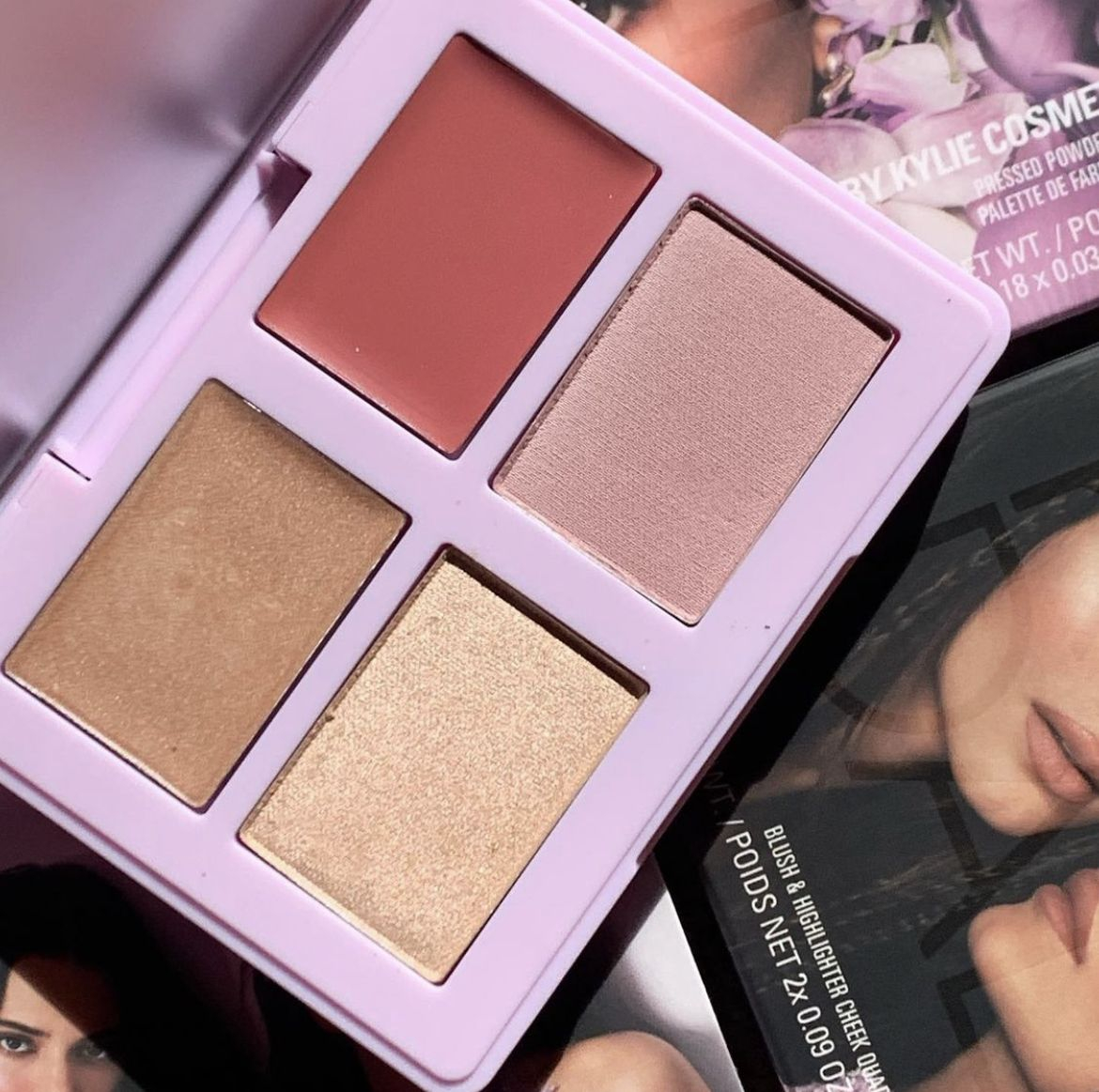 31 off on Kendall Blush & Highlighter Cheek Quad OneDayOnly
