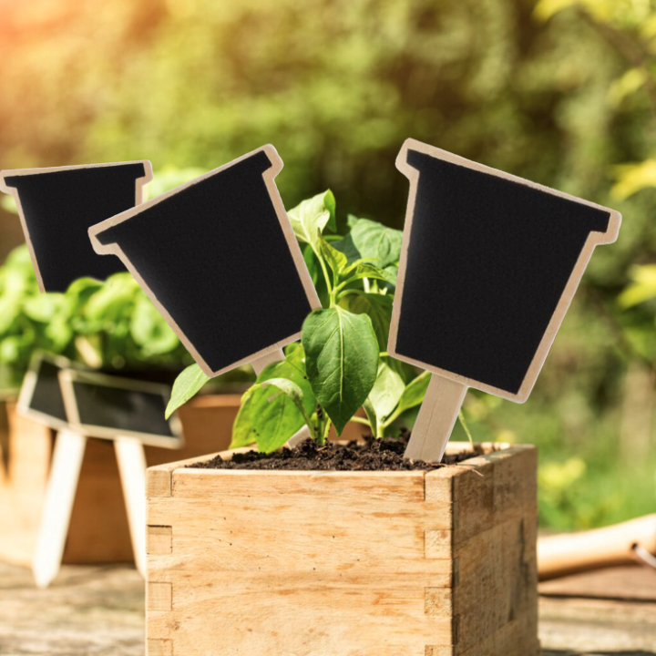 51 off on 6x Blackboard Plant Labels OneDayOnly