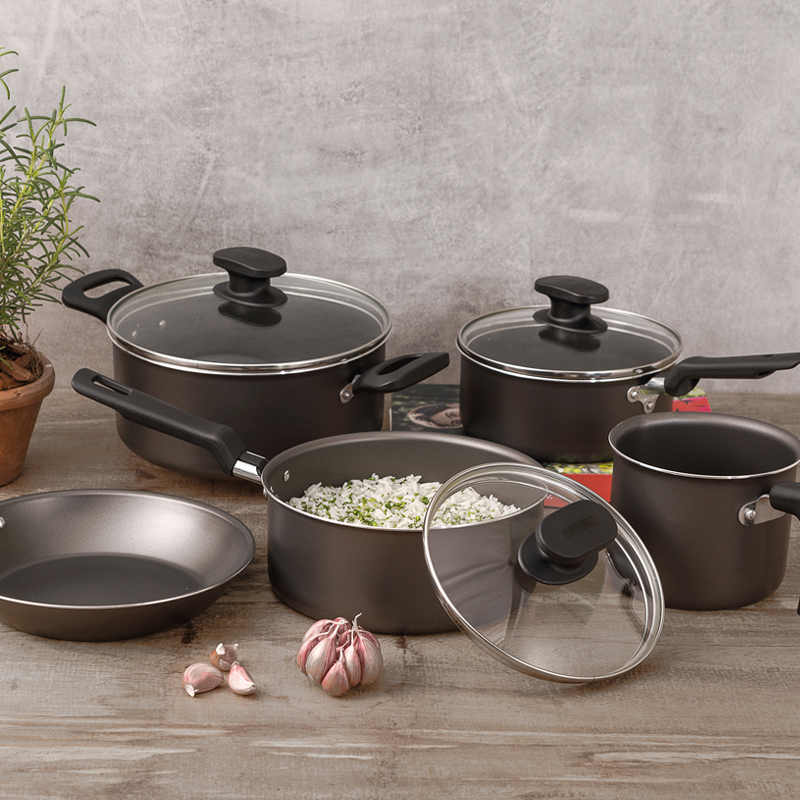 8-Piece Aluminum Cookware Set