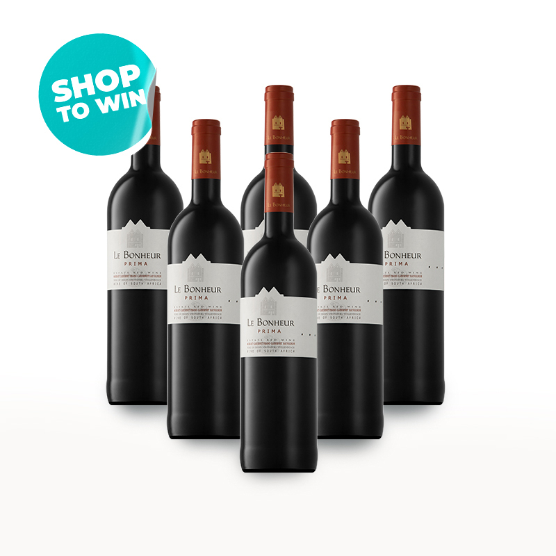 24 off on Le Bonheur 6x Prima Red Blend 2020 OneDayOnly
