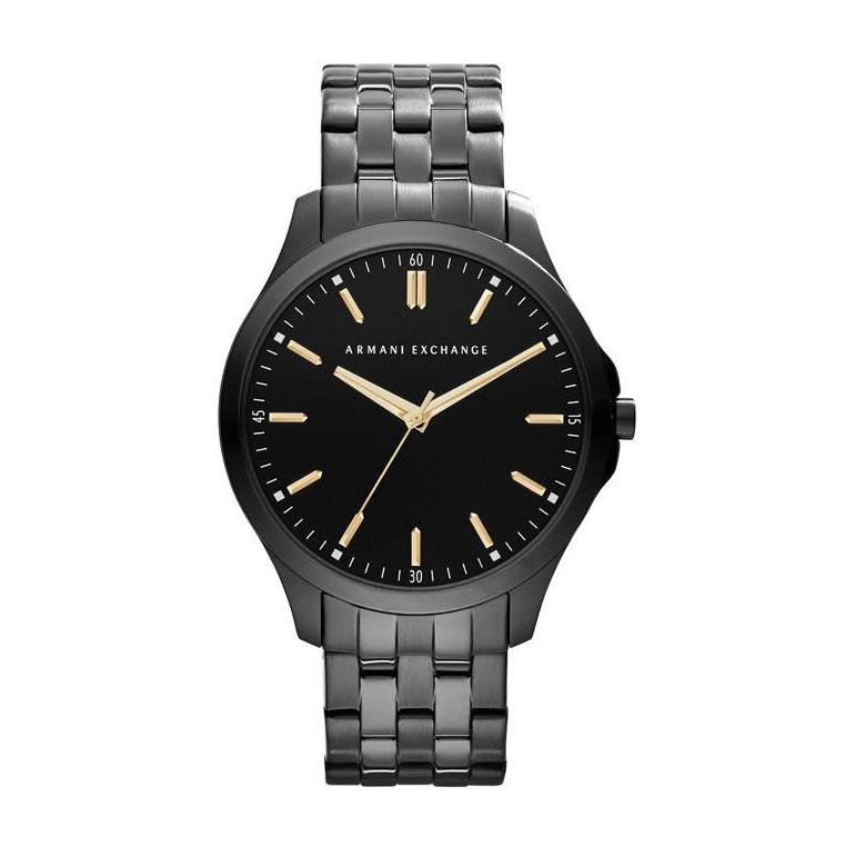 56% off on Men's Black Stainless Steel Watch | OneDayOnly