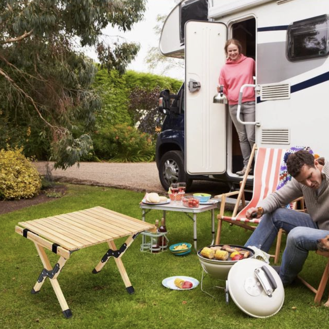50% off on Foldable Wooden Picnic Table | OneDayOnly
