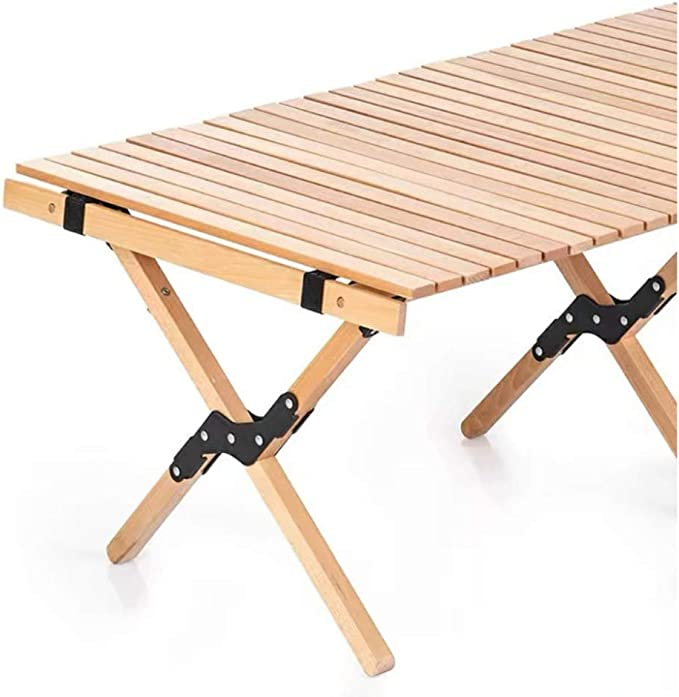 テーブル・チェア・ハンモック FOLDING WOOD TABLE MEDIUM 40% off on Foldable Wooden Picnic Table | OneDayOnly
