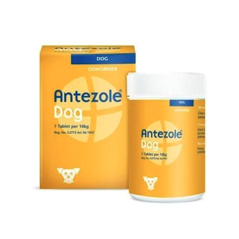 Antezole 50x Dog Deworming Tablets OneDayOnly antezole-50x-dog-deworming-tablets-onedayonly